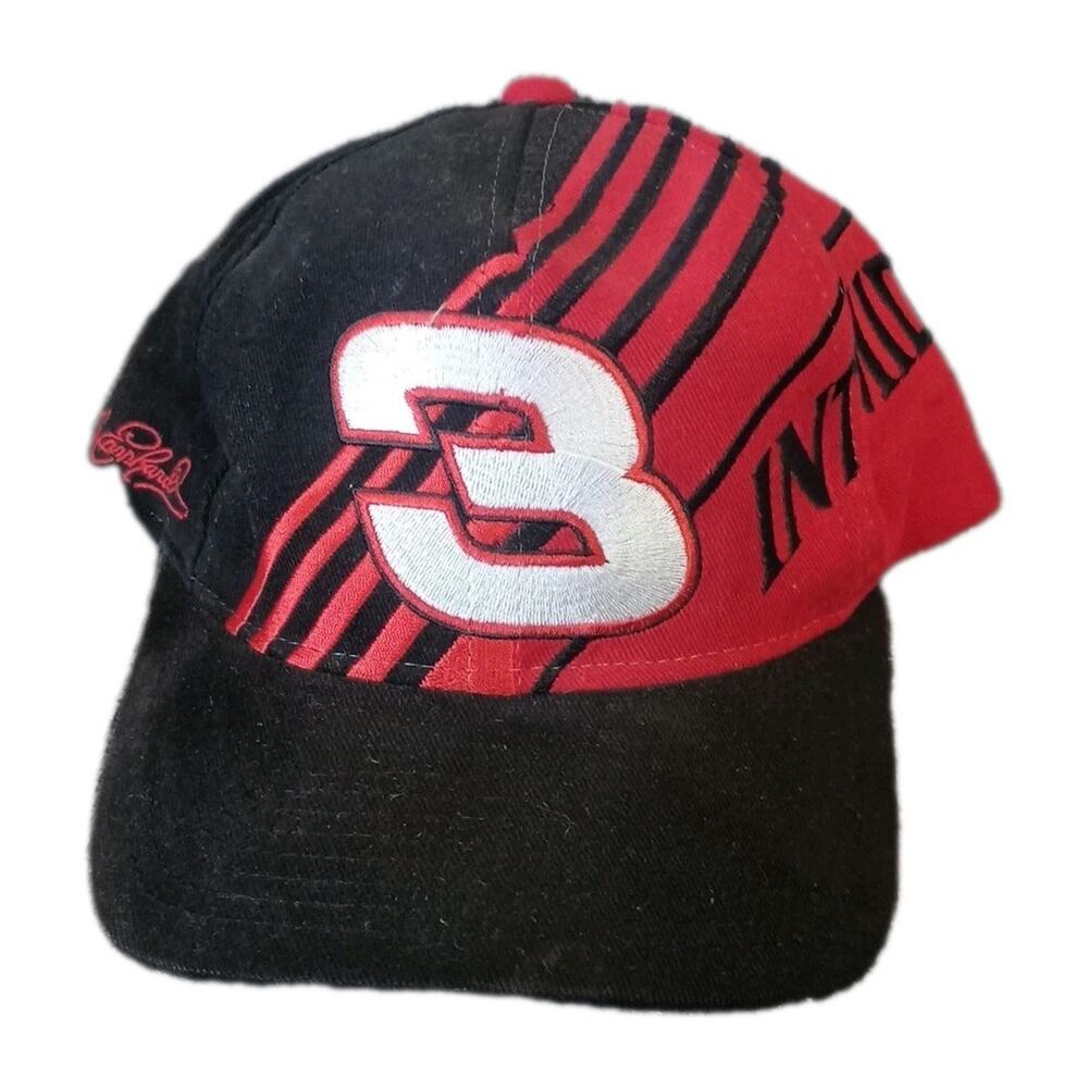 Vintage #3 Dale Earnhardt INTIMIDATOR Chase Authentic Snap Back Hat